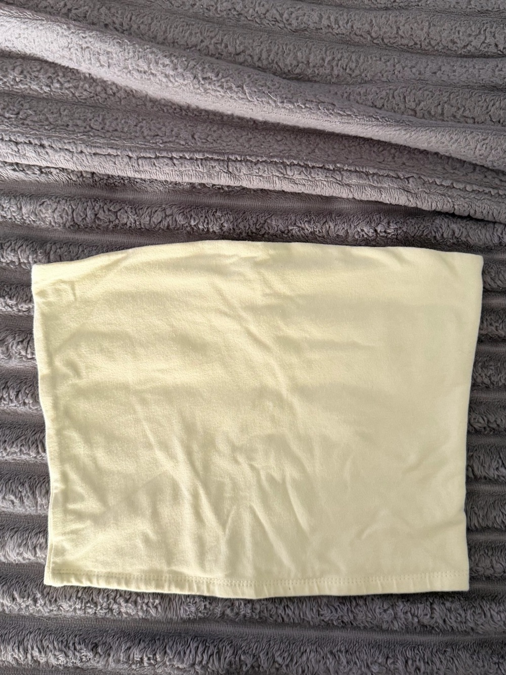 Tilly's Pale Yellow Tube Top